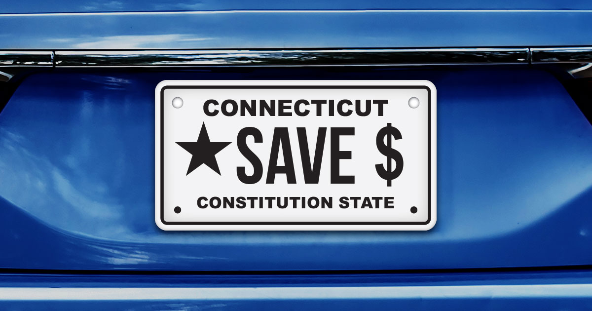 Connecticut license plate
